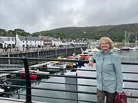 De kade in Ullapool