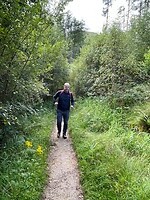 Op wandel in Glencoe