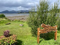 De Jubilee Bridge bij Castle Stalker