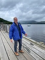 Zanger Jan on the bonnie, bonnie banks of Loch Lomond