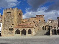 Plaza mayor van Cáceres