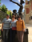 Don Quichote in Albacete met Javier en Lola