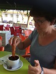 Heerlijk ontbijt : churros con chocolate !