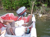 Tagging, zelfs de schipper doet rustig aan