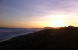 Zonsondergang Sand dunes