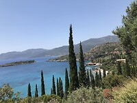 Richting de kust