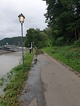 De donau staat best wel hoog