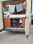Klaar om matras eruit te halen