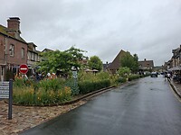 Hoofdstraat in Beuvron-en-Auge