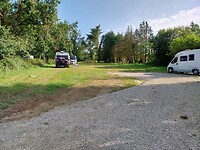 Grappige, kleine camping