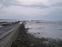 Het is weer eb, wij wachten wel tot morgen