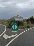 Bordjes uitgang volgen