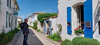 Leuke, kleine straatjes in Talmont