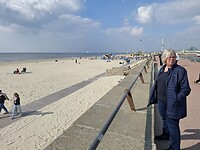 Aan het strand