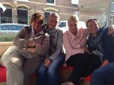 Met lieve vriendinnen bij de Happy Days (Floor erbij denken!!, die was al weg)