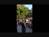 De laatste! Witte Huis en demonstranten