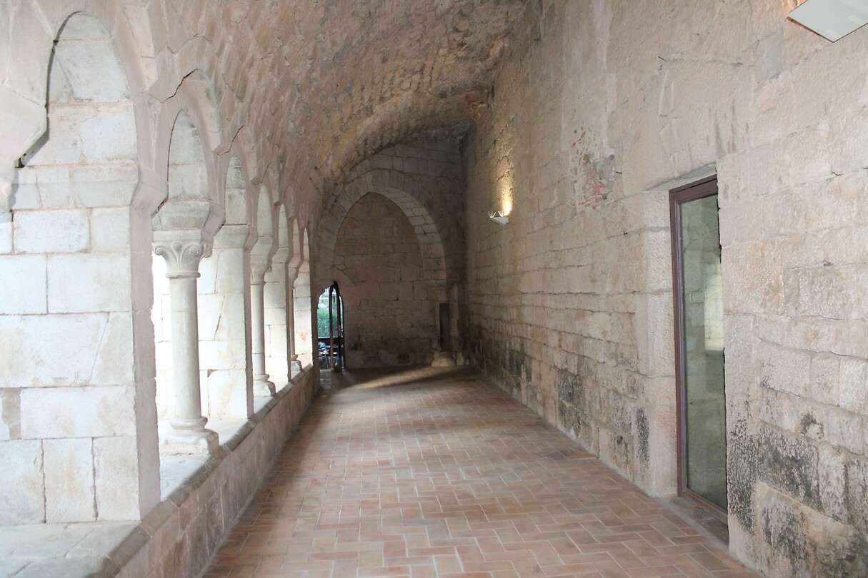 omgang in het klooster