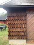 Wandbekleding van hout