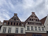 Lüneburg, gevels zoals ze nu..