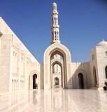 Muscat de grote Qaboos moskee