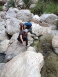 Wadi Bani Khaled kloof