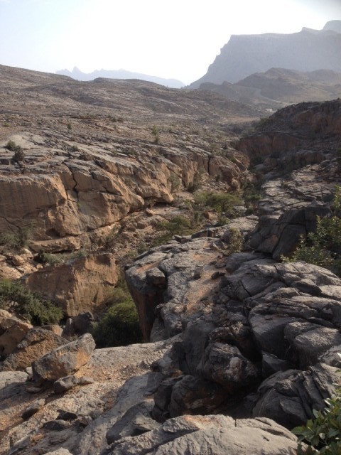Op weg naar Jebel Shams