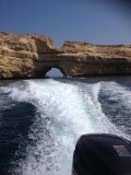 Met de boot dolfijen spotten voor de kust van Muscat