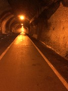 Zeer lange tunnel bij Wanlin