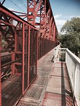 Brug over de Moldau bij Všenory
