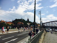 Langs de Moldau Praag