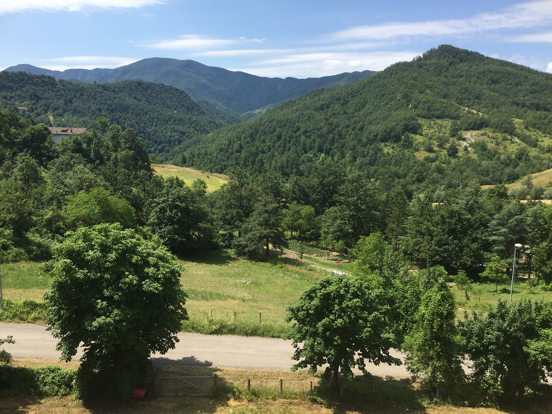 Panoramisch uitzicht Appenijnen