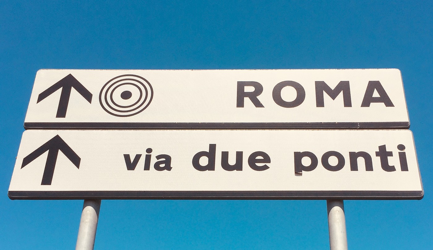 Eindelijk gearriveerd Rome