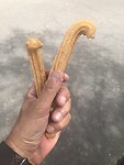 Churros als ontbijt
