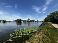 Oever bij Pont-a-Mousson
