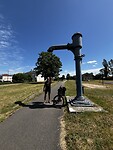 Water bijvullen in Saint-Gengoux