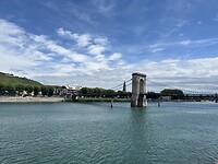Hangbrug naar Tain