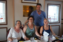(12) Fam kiekje op boot