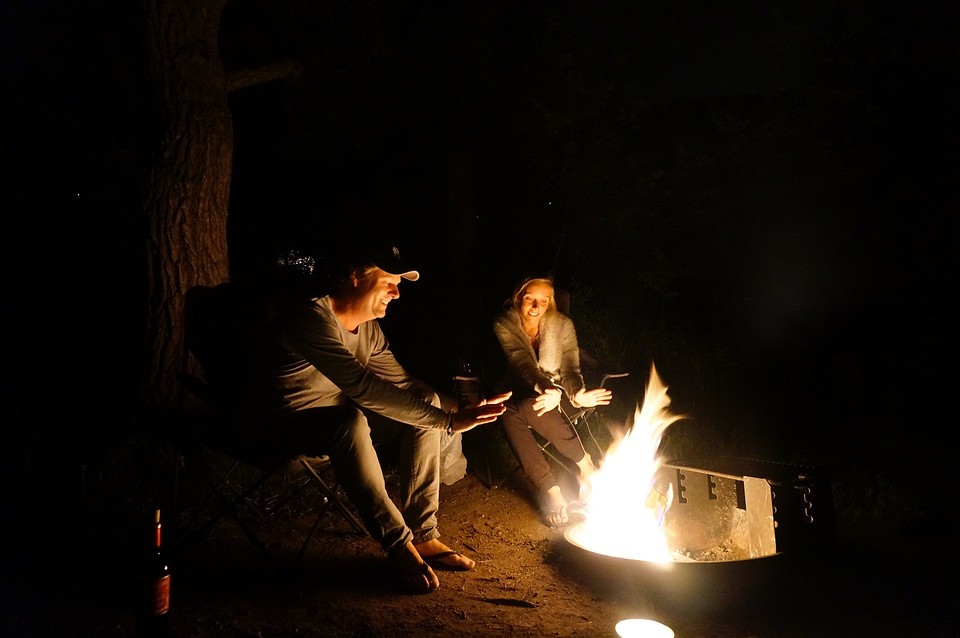 (13) Camp fire
