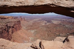 (13) Canyonlands door het oog van de Arch