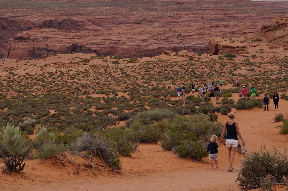 (13) Wandeling naar de Horse Shoe Bend