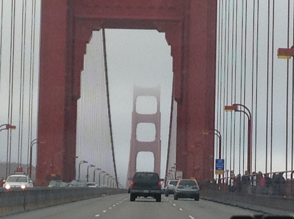 (14) Golden Gate in fog