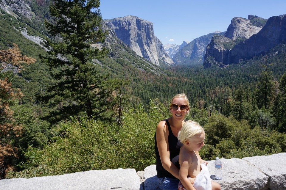 (14) uitzicht op Yosemite -2-