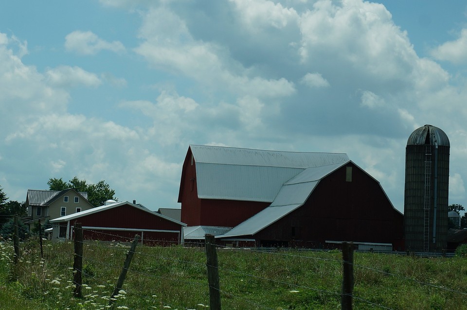 (16) Amish Farm