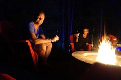 (16) En een vuurtje stoken
