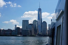 (16) Freedom Tower vanaf de Hudson River