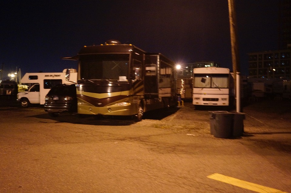 (16) Onze 'camping' in Jersey City