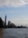 Freedom tower from the Hudson river side
