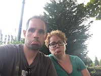Waiting selfie