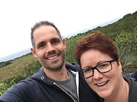 Selfie met uitzicht