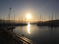 Sunset Knysna waterfront